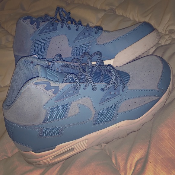 baby blue bo jackson sneakers